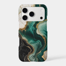 Smaragd Agate Marmer Hoesje, iPHONE 18