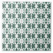 Smaragd Azulejo Tegels Tegeltje (Voorkant)