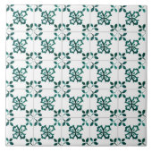 Smaragd Azulejo Tegels Tegeltje (Voorkant)