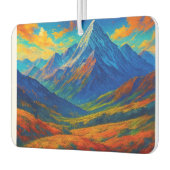 Smaragd Bos Aquarel Luchtverfrisser (Links)