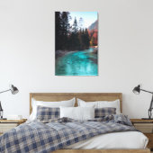 Smaragd Canvas Afdruk (Insitu (Slaapkamer))