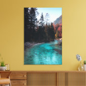 Smaragd Canvas Afdruk (Insitu (Woonkamer))