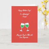 Smaragd Cheers Moeder Kaart (Gele Bloem)