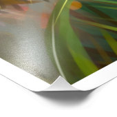 Smaragd Curiositeit ~ Modern Vrouwelijk Portretwan Foto Afdruk (Hoek)