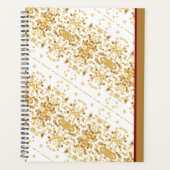 Smaragd Eenvoudig Schattig Kerstman Planner (Voorkant)
