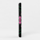 Smaragd en Roze Kaleidoscoop Case-Mate iPhone Case (Achterkant/rechts)