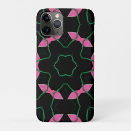 Smaragd en Roze Kaleidoscoop Case-Mate iPhone Case