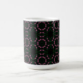 Smaragd en Roze Kaleidoscoop Koffiemok (Center)