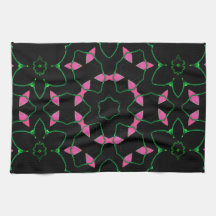Smaragd en Roze Kaleidoscoop