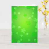 Smaragd Glitter Textuurkaart Kaart (Gele Bloem)