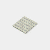 Smaragd & Gouden Art Deco Post-it® Notes (Schuin)