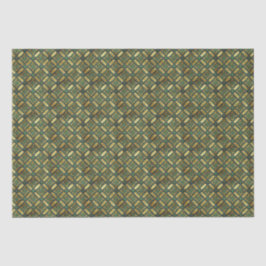 Smaragd & Gouden Art Deco Tissuepapier