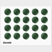 Smaragd Groen 2 Letter Monogram Wax Seal Stickers (Vel)