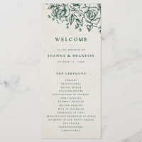 Smaragd groen  botanische bruiloft