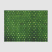  Smaragd Groen Glimmer Grunge Diamond Tissuepapier (Voorkant)
