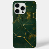 Smaragd Groen Marmer Goud Glitter Case-Mate iPhone Case (Achterkant)