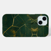Smaragd Groen Marmer Goud Glitter Case-Mate iPhone Case (Achterkant (horizontaal))