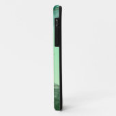 Smaragd groen marmer iPhone Case (Achterkant/links)