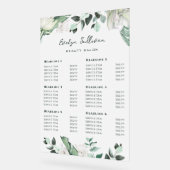 Smaragd groen prijslijst acryl bord (Hoek)