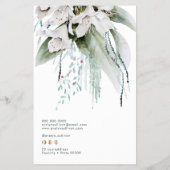 Smaragd groen prijslijst Flyer (Achterkant)