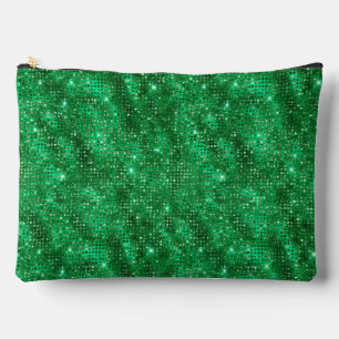 Smaragd Groen Sequin Patroon Etui