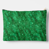 Smaragd Groen Sequin Patroon Etui (Achterkant)