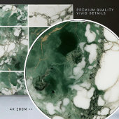 Smaragd Groene Muur Decor Modern Chique Mozaïek Tegeltje