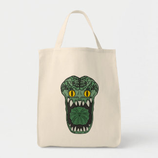 Smaragd Grotesk Fang Wezen Tote Bag