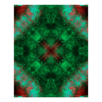 Smaragd Heilig Geometrische Fractale Kunst