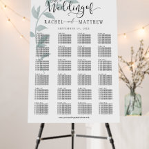 Smaragd Ivy Bruiloft Zitgrafiek-Pick Kleur/Grootte