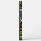 Smaragd kauwbeertjes met parels iphone hoesje (Achterkant / Rechts)