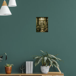 Smaragd Klimop Conservatorium Antieke Botanische M Poster