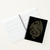 Smaragd Knoopdrake Notitieboek (Binnen)