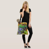 Smaragd Kosmische Draak Tote Bag (Op model)