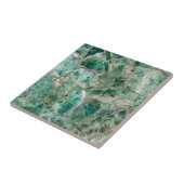 Smaragd Marmer Groen Kwarts Kristal Edelsteen Prin Tegeltje (Zijkant)