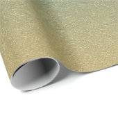 Smaragd naar goud Ombre Shimmer Cadeaupapier (Rol Hoek)