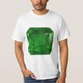 Smaragd Octagon-cut T-shirt (Voorkant)