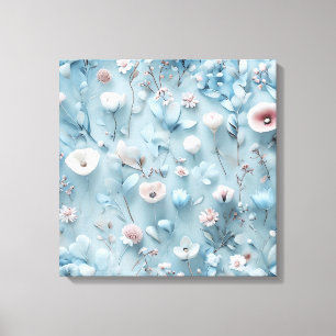 Smaragd & pastel canvas afdruk