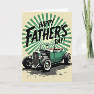 Smaragd Roadster Fathers Card Kaart