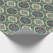 Smaragd Robijn Saffier Geometrische Gelegenheids C Cadeaupapier (Hoek)