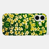 Smaragd Shamrock Tapestry: Donkergroen Delight Case-Mate iPhone Case (Achterkant (horizontaal))