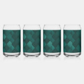 Smaragd Tegelpatroon – Moderne Luxe Blikvorm Glas (Rechts)
