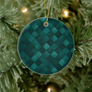 Smaragd Tegelpatroon – Moderne Luxe Keramisch Ornament