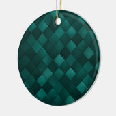 Smaragd Tegelpatroon – Moderne Luxe Keramisch Ornament (Links)