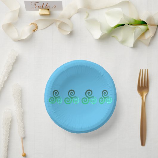 Smaragd Triskele Oud Keltisch Symbool Papieren Kommen (Huwelijk)