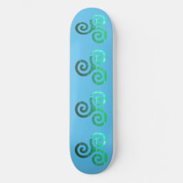 Smaragd triskele oude Keltische symbool Persoonlijk Skateboard