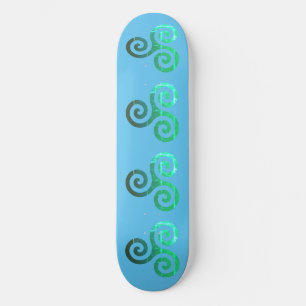 Smaragd triskele oude Keltische symbool Persoonlijk Skateboard