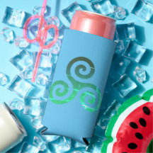 Smaragd triskele oude Keltische symbool