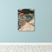 Smaragd Vijvers Muurkunst Canvas Afdruk (Insitu (Houten vloer))