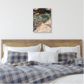 Smaragd Vijvers Muurkunst Canvas Afdruk (Insitu (Slaapkamer))